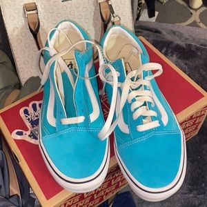 Blue vans!